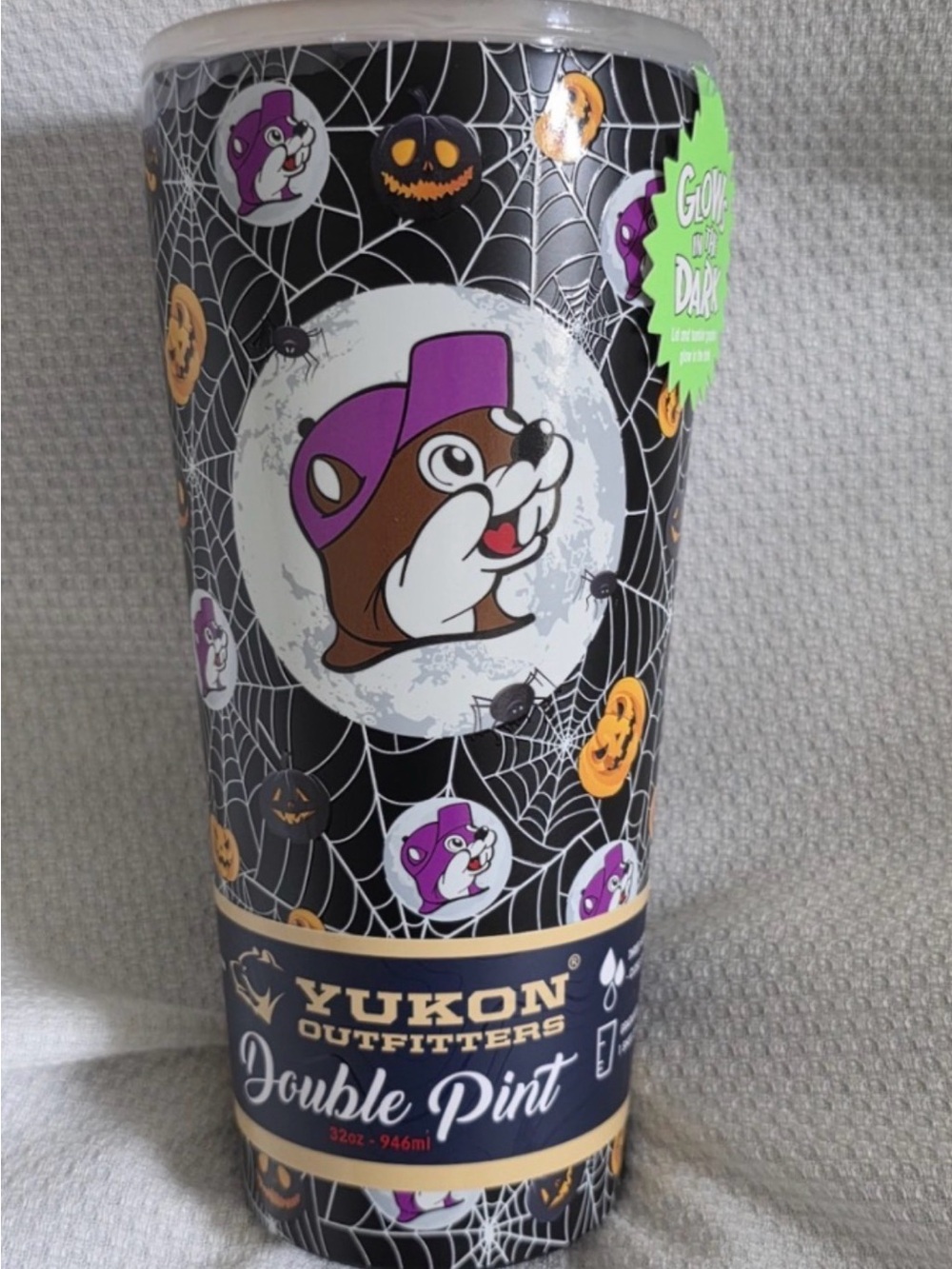 Yukon Outfitters Purple Halloween Double Pint Tumbler